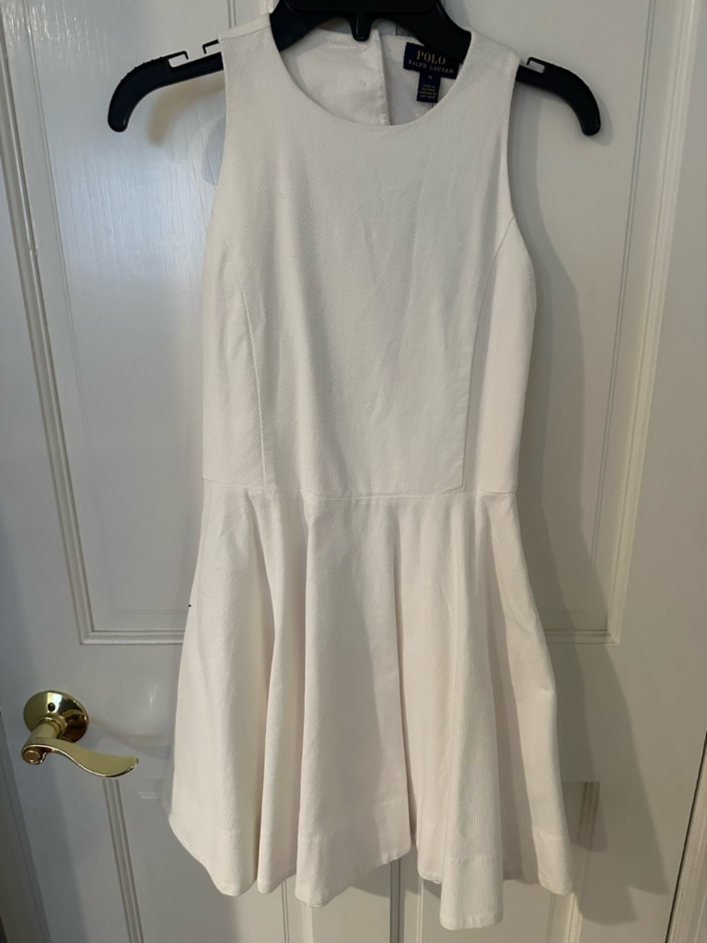 Ralph Lauren White Girls' Sleeveless Fit & Flare Party Dress